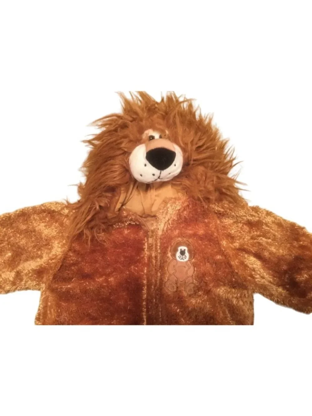 Brown Lion Costume Dress Up Fantasy Play size 12-18 months